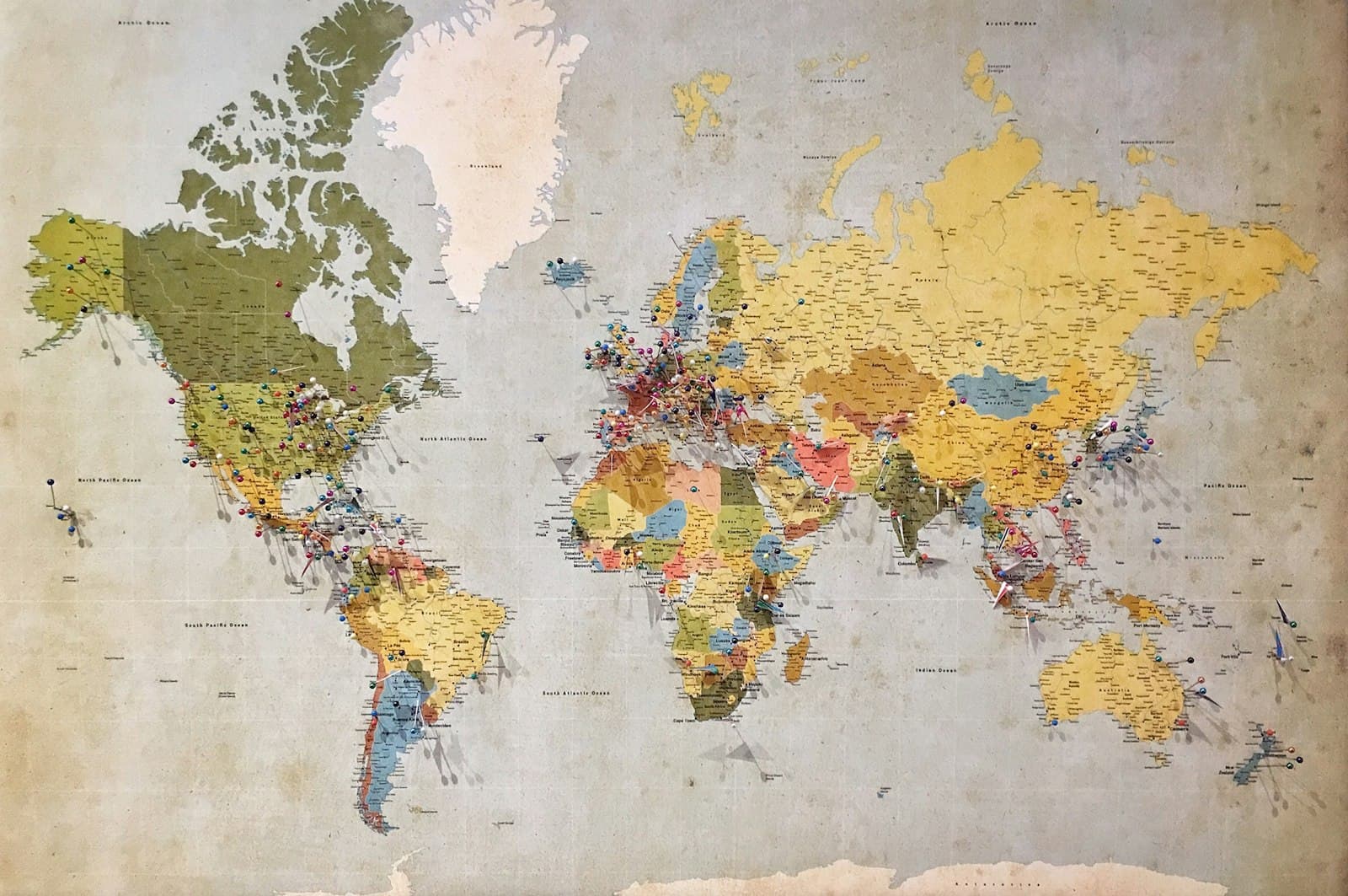 Globe with overlaid grid suggesting global navigation